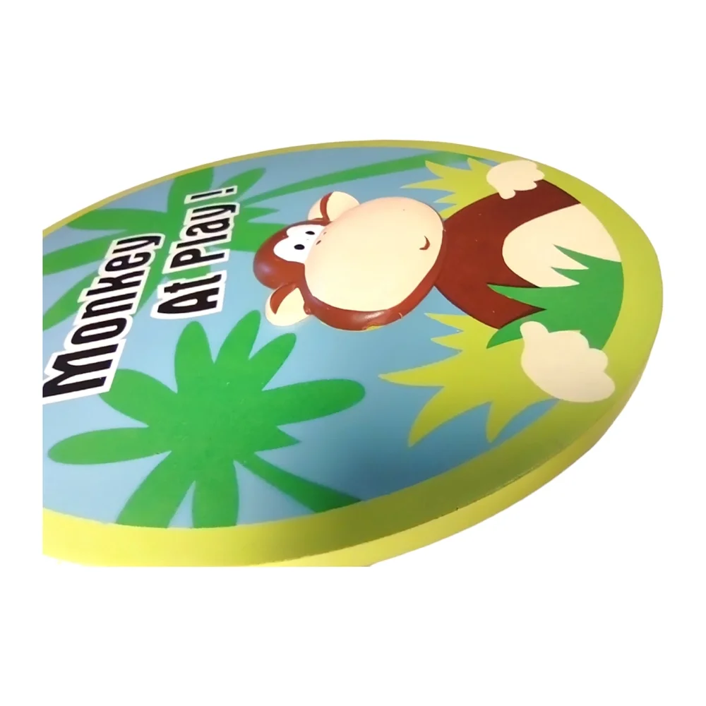 Kids Monkey Theme Coat Towel Hanger & Room Wall Decor Home Accent - Picture 9 of 12